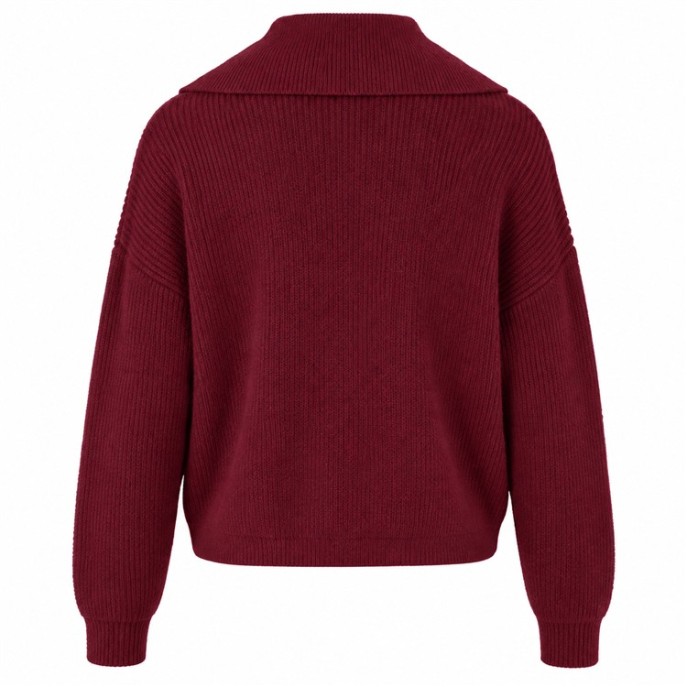 Enjoy Pullover schipperskraag harig 890684 Port